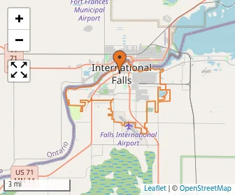 Area schools map